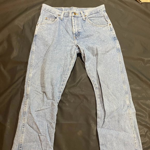 Used Wrangler Regular Fit Jeans 30x30 - Picture 1 of 4